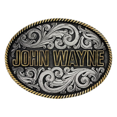 John Wayne Buckle front